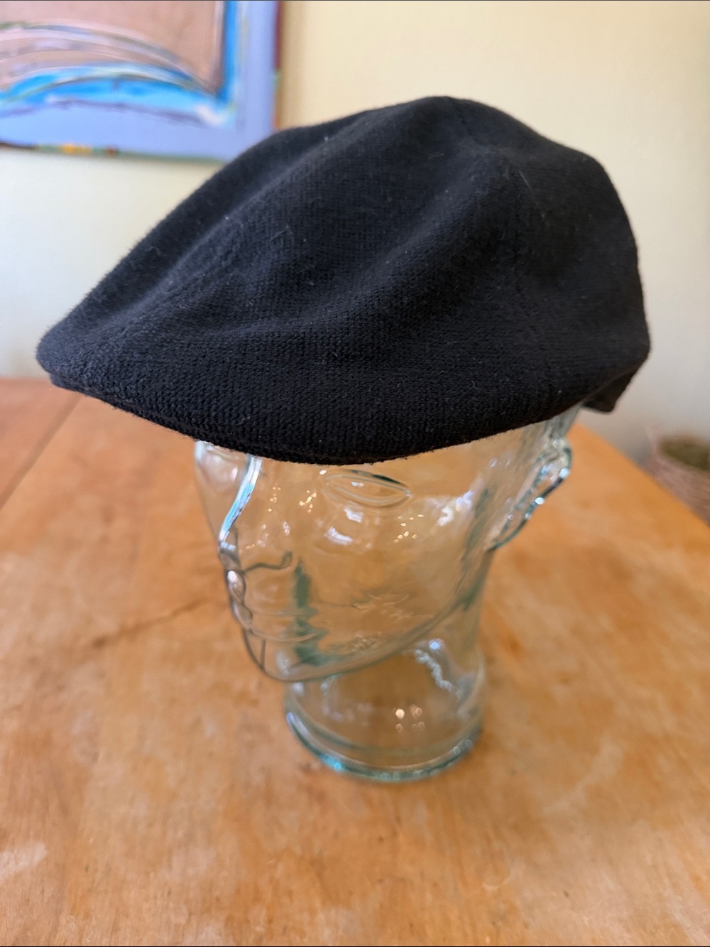 Goodfellow & Co Black Men's Flat Cap - Classic Ivy Hat